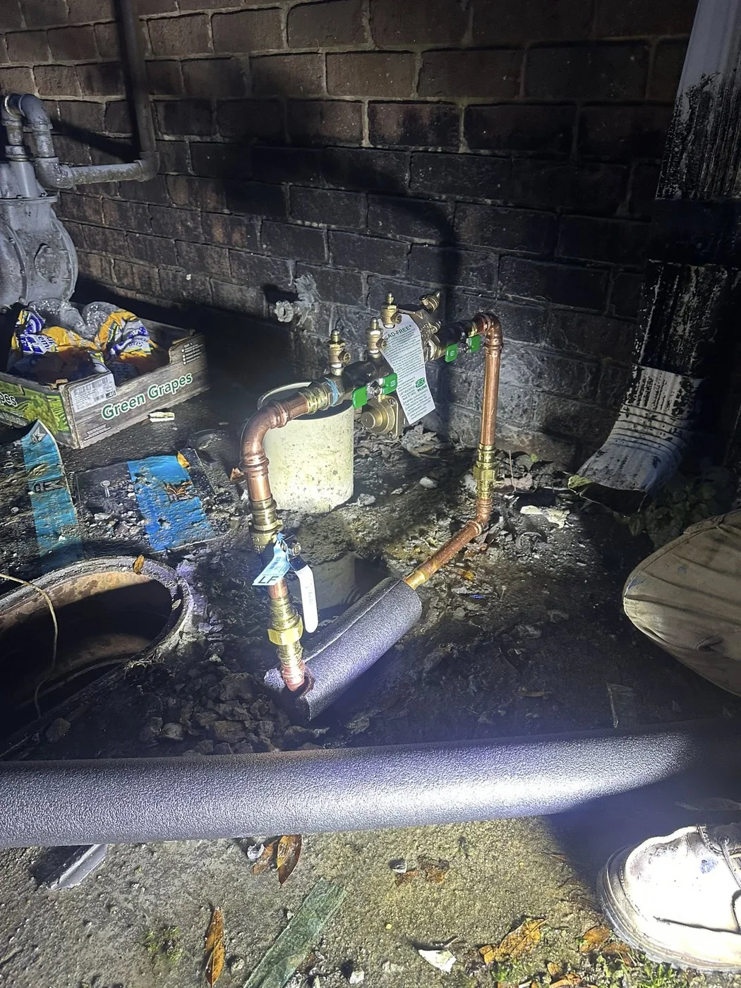Backflow installation by Williams Plumbing & Repair LLC in Goldsboro NC